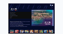 Desktop Screenshot of editionszoom.com